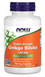 Гінкго Білоба, Ginkgo Biloba, Now Foods, 120 мг, 100 капсул