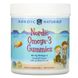 Рыбий жир, Омега-3 для детей, со вкусом мандарина, Omega-3 Gummies, Nordic Naturals, 120 жевательных конфет
